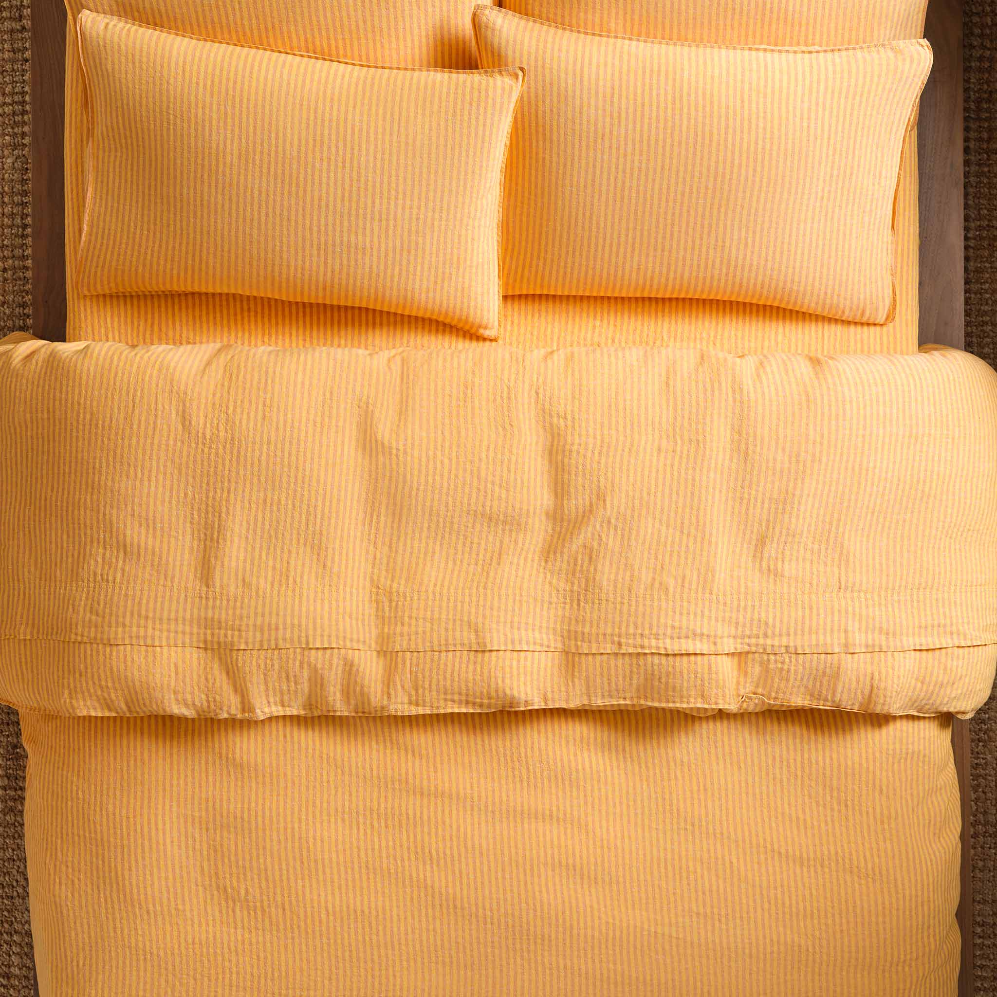 Washed European Linen Core Sheet Set N3