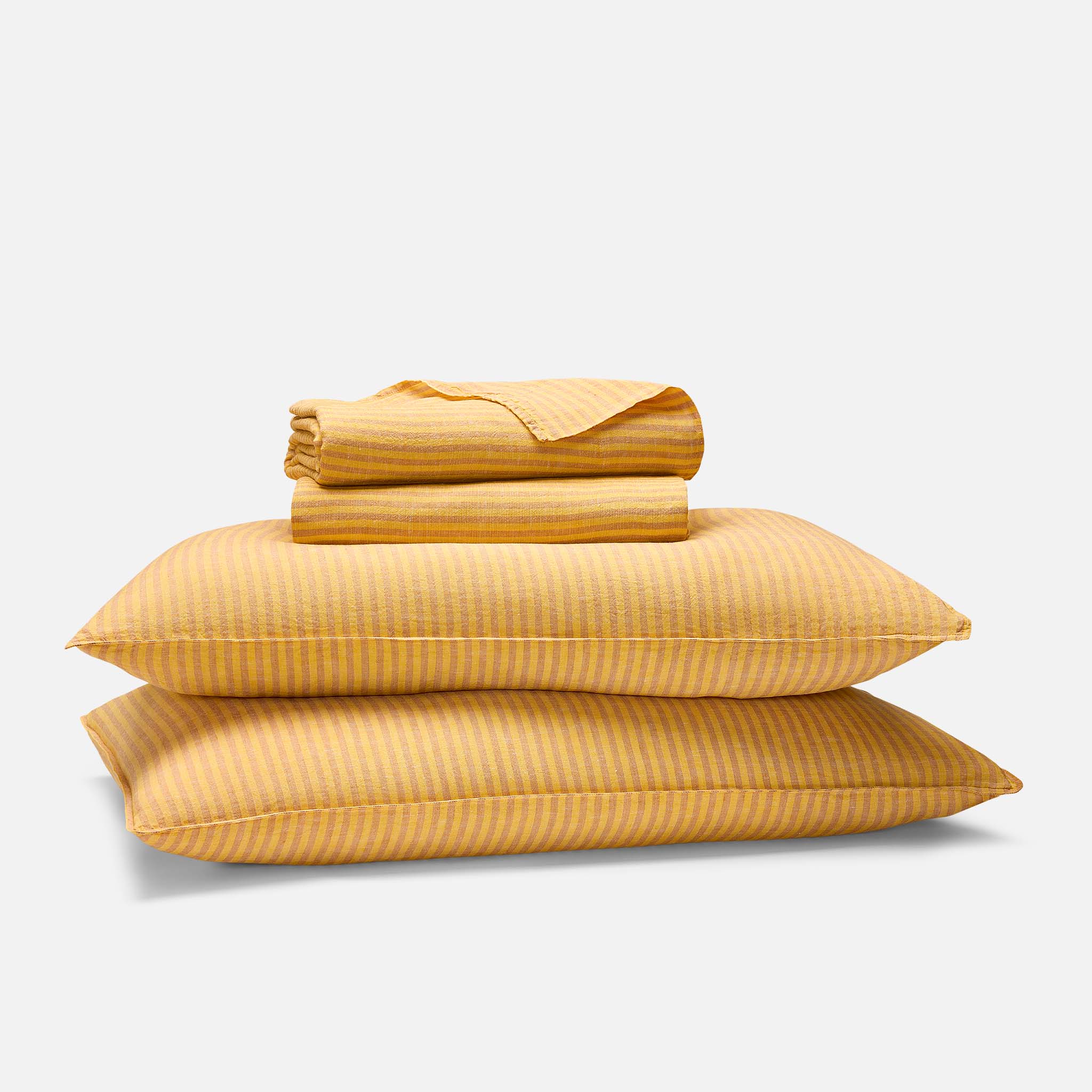 Washed European Linen Core Sheet Set N3