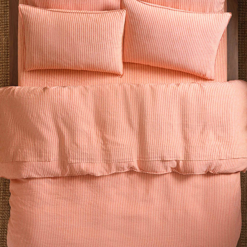 Washed European Linen Core Sheet Set N3