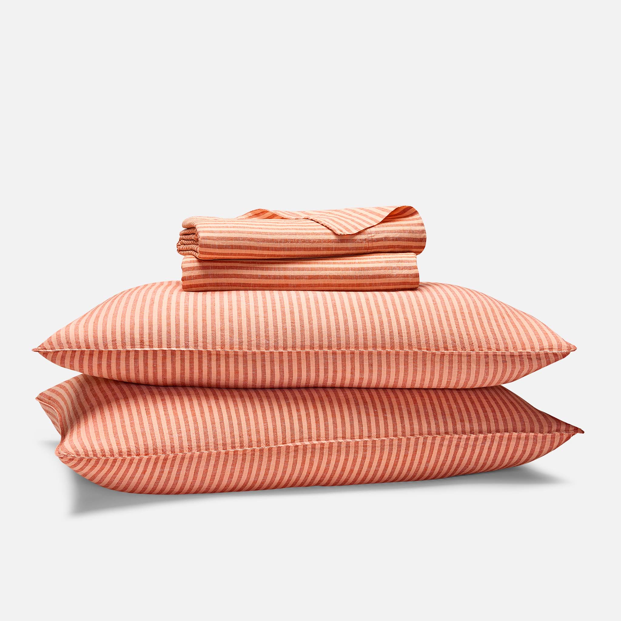 Washed European Linen Core Sheet Set N3