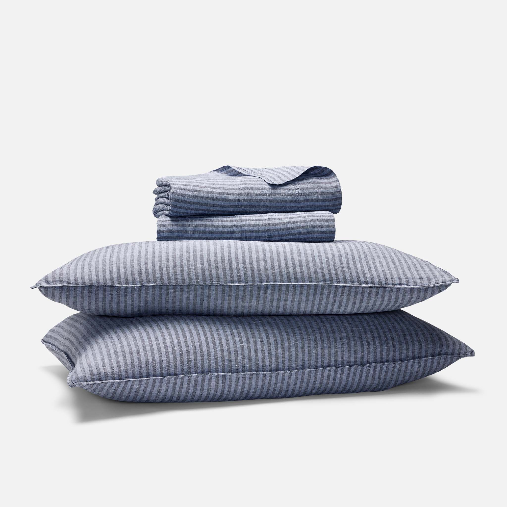 Washed European Linen Core Sheet Set N3