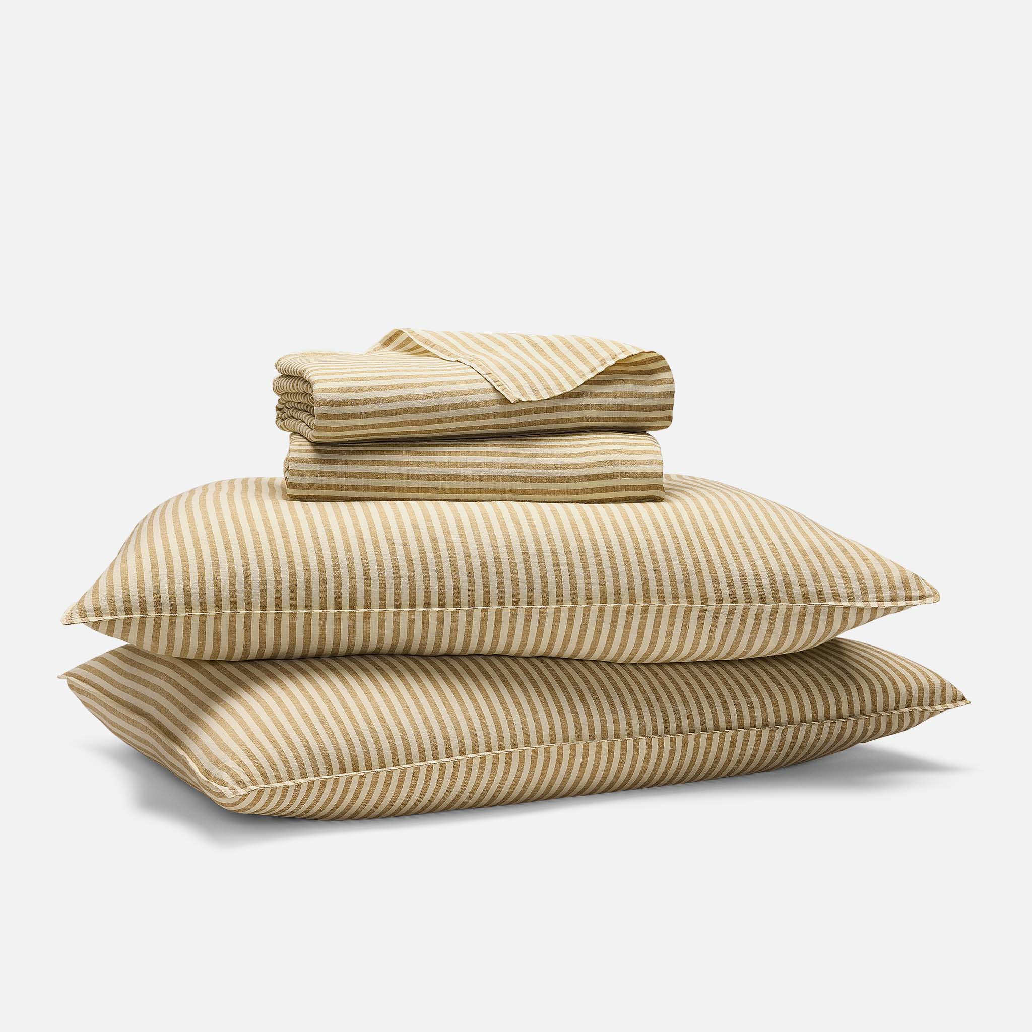 Washed European Linen Core Sheet Set N3