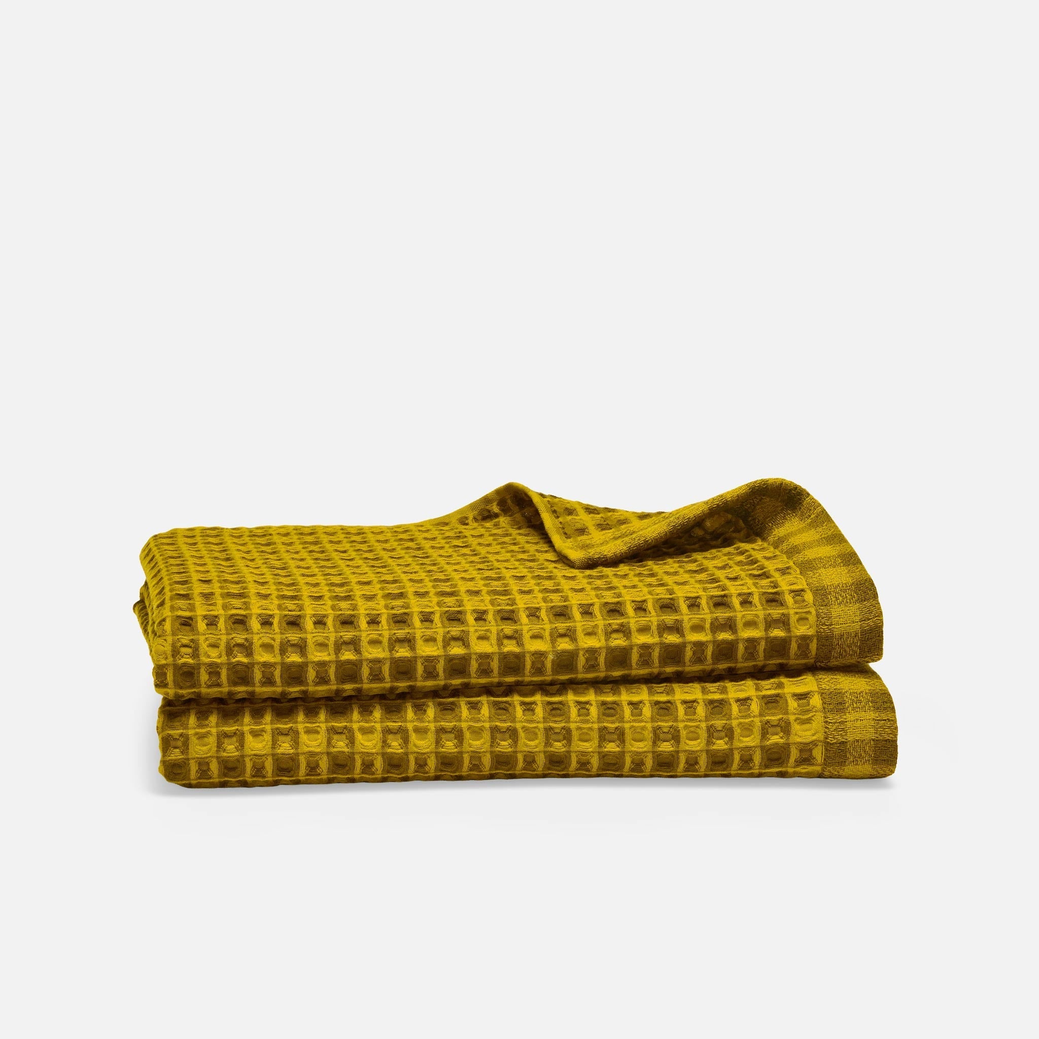 Dreamweave Waffle Bath Towels Set of 2 A0