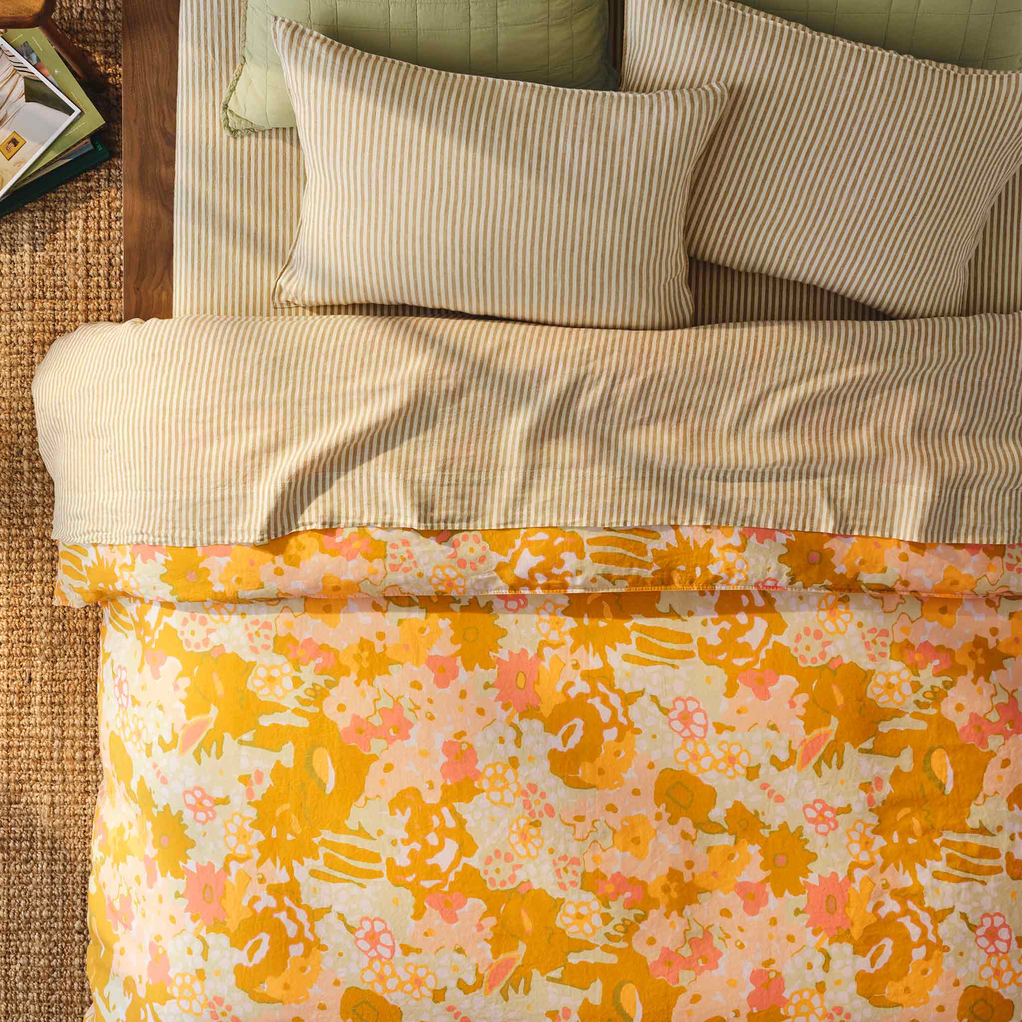 Washed European Linen Duvet Set N3