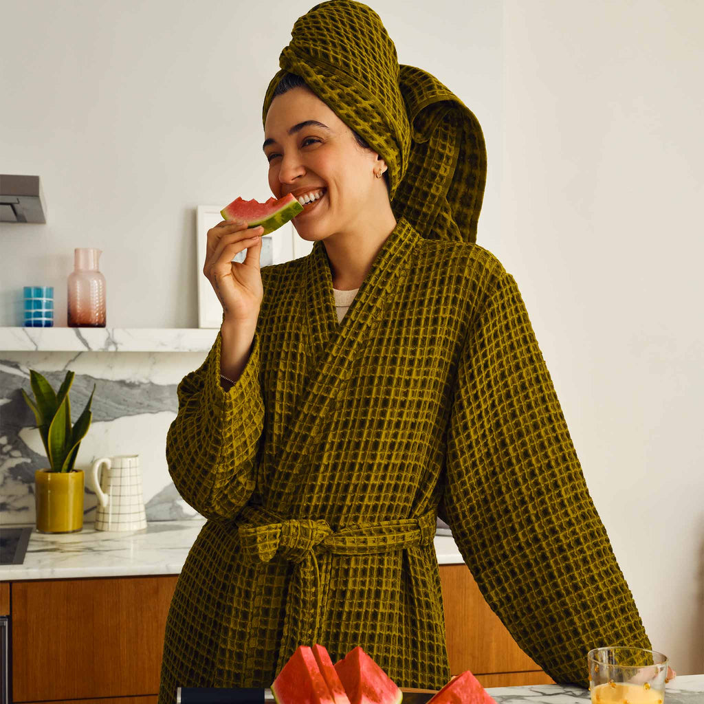 Dreamweave Waffle Robe L0