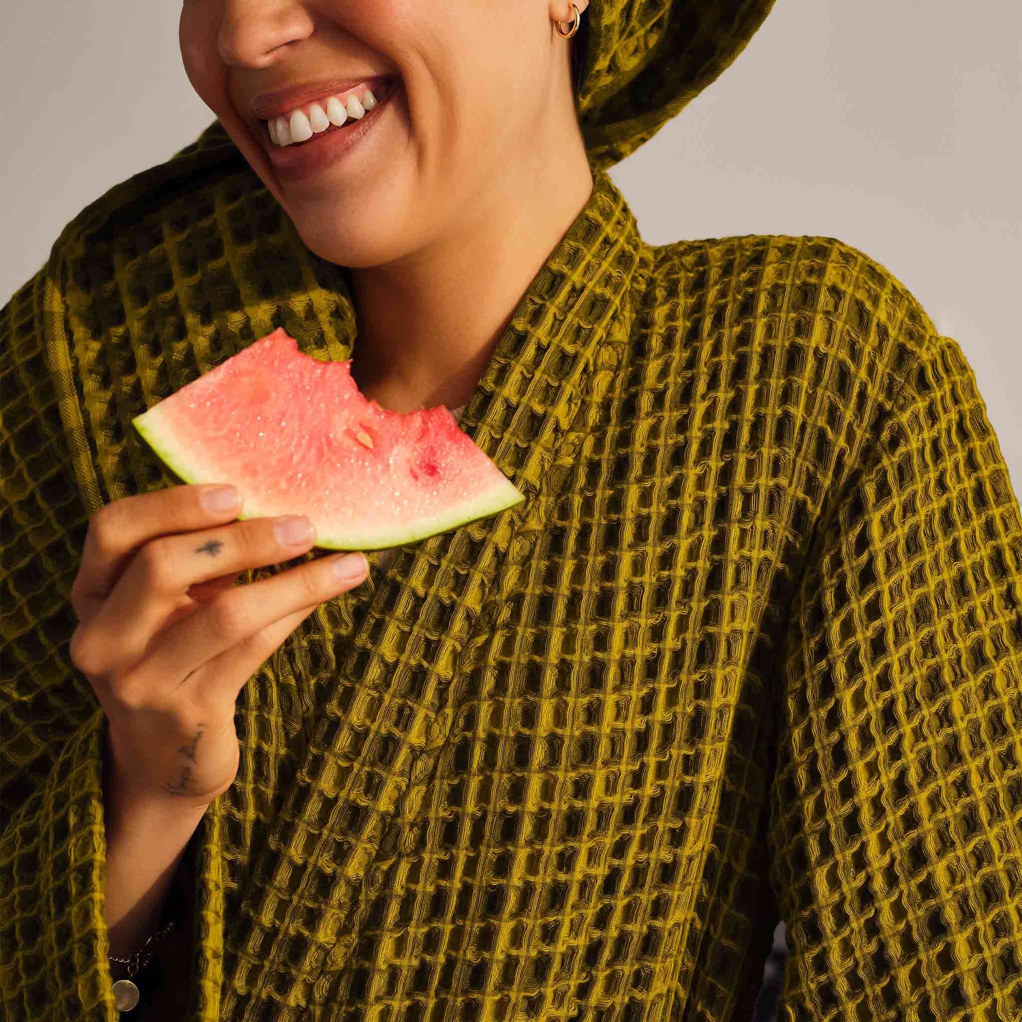 Dreamweave Waffle Robe L0