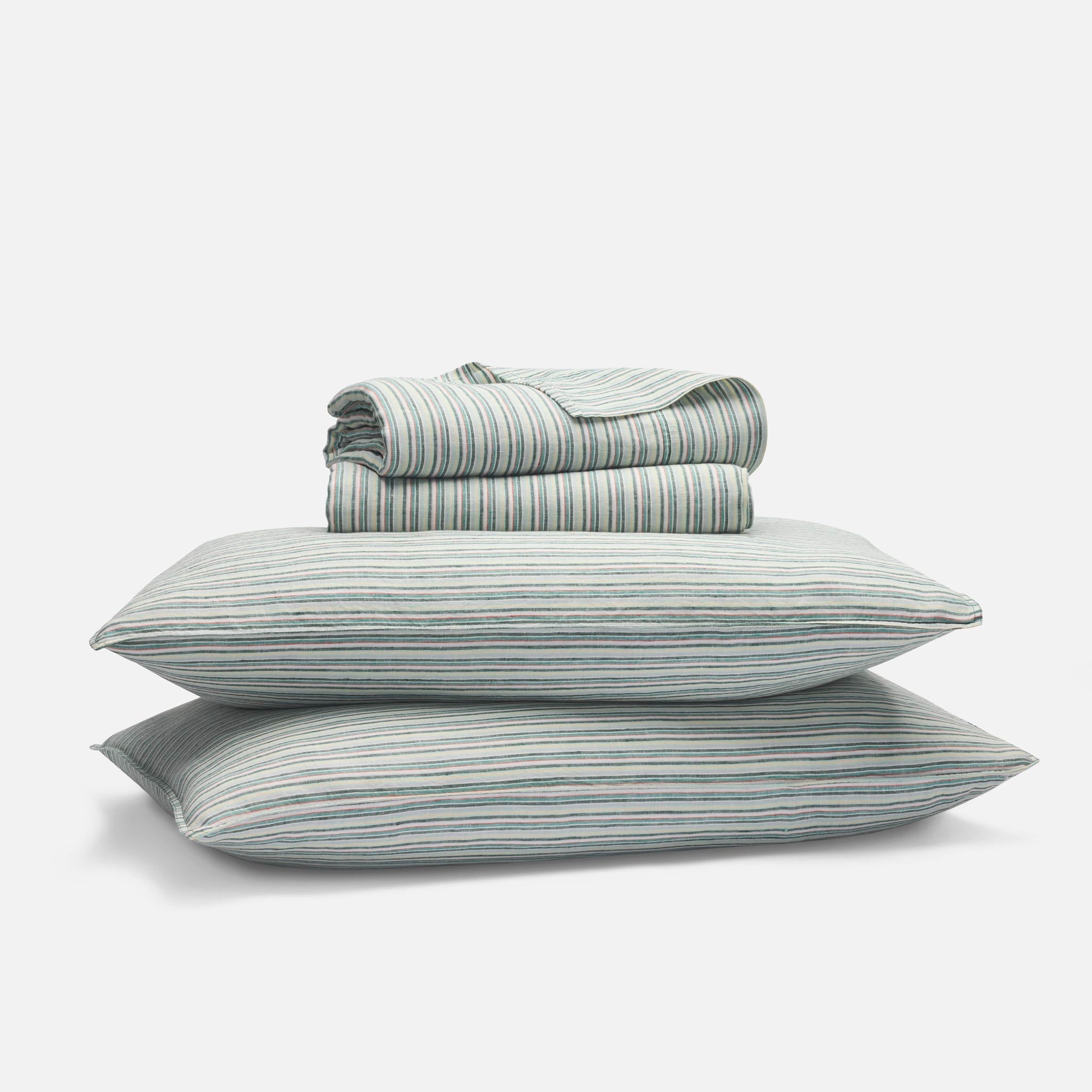 Washed European Linen Core Sheet Set N3