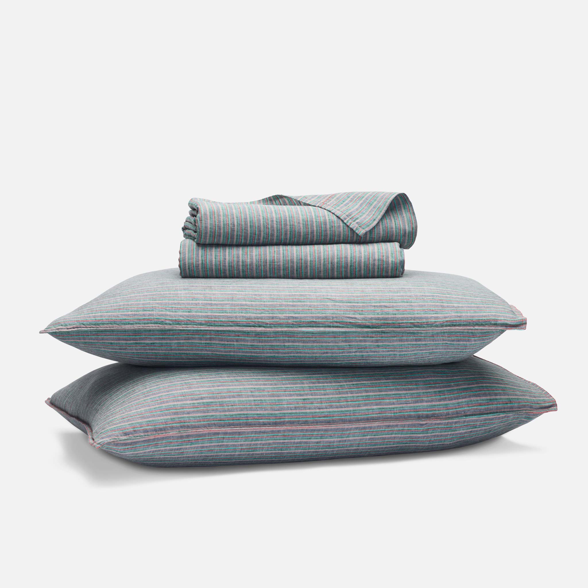 Washed European Linen Core Sheet Set N3