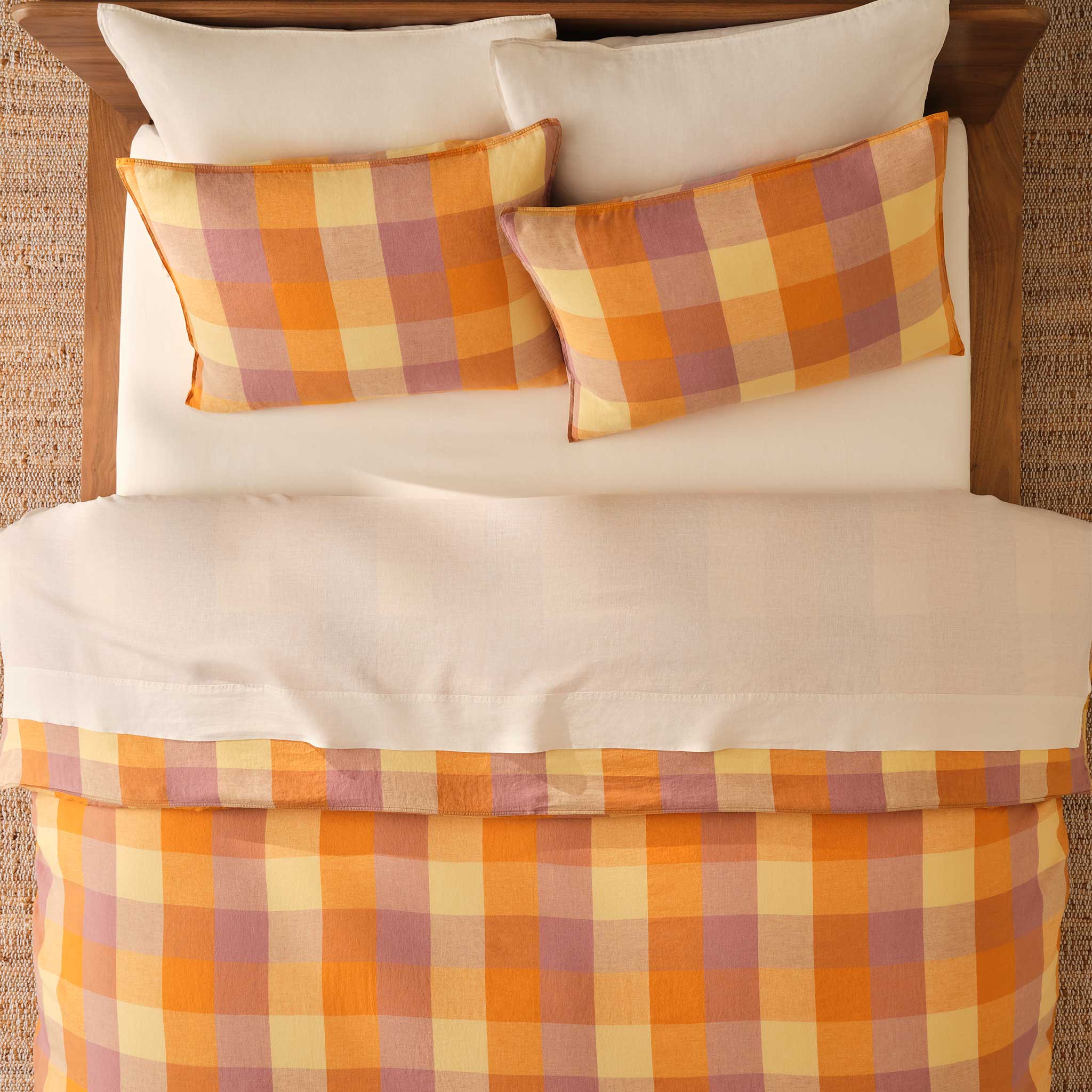 Washed European Linen Duvet Set N3