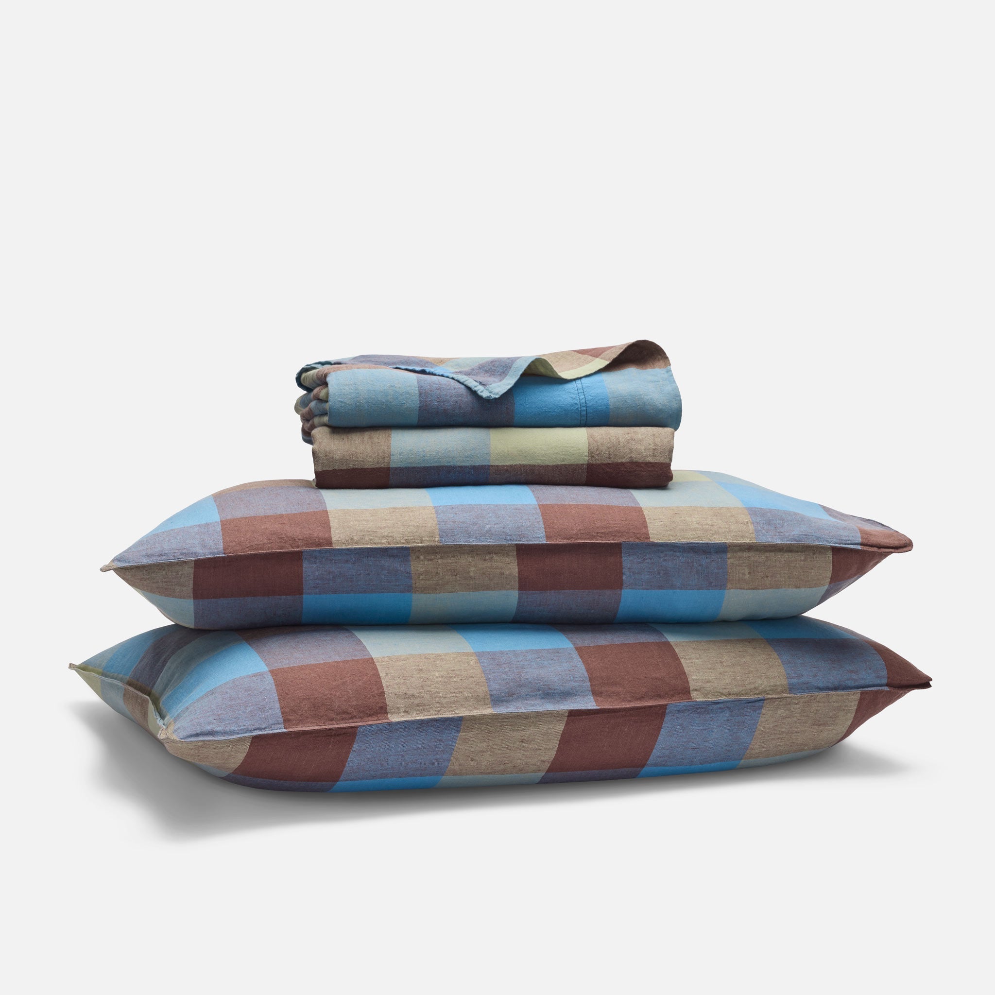 Washed European Linen Core Sheet Set N3
