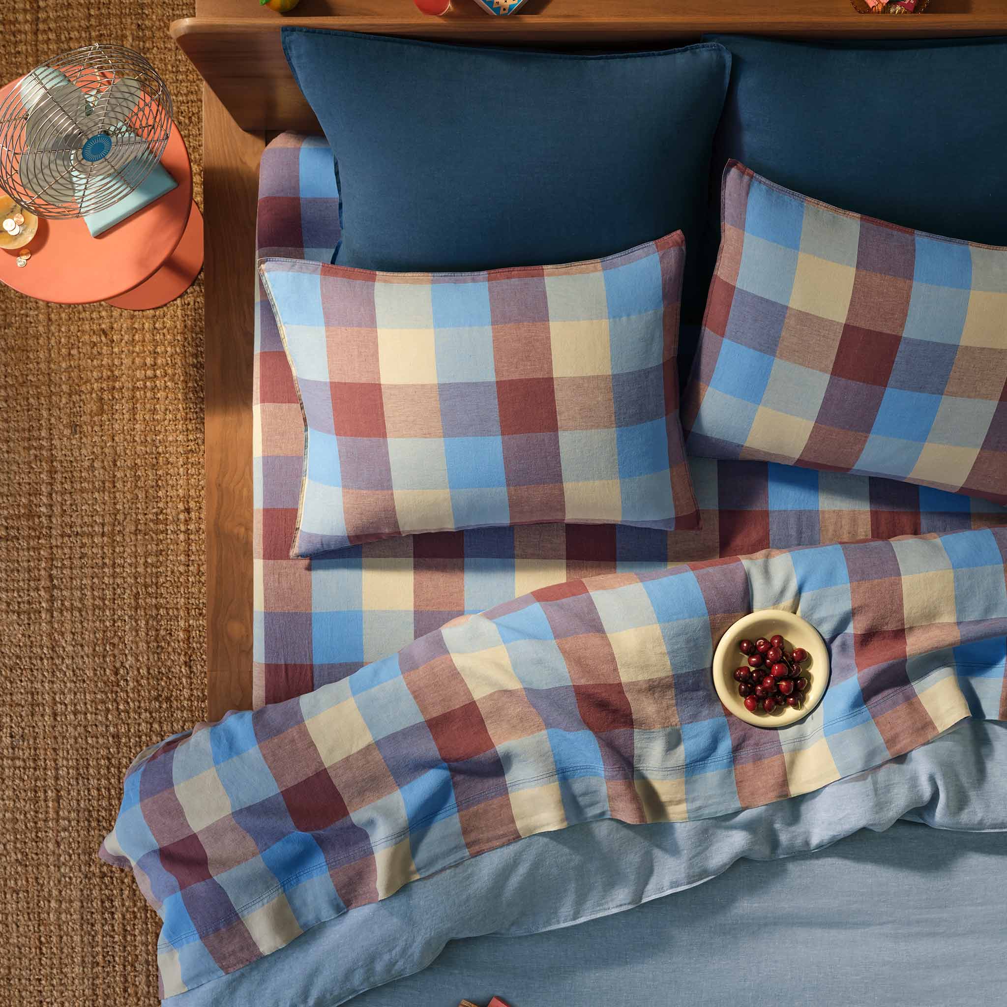 Washed European Linen Core Sheet Set N3