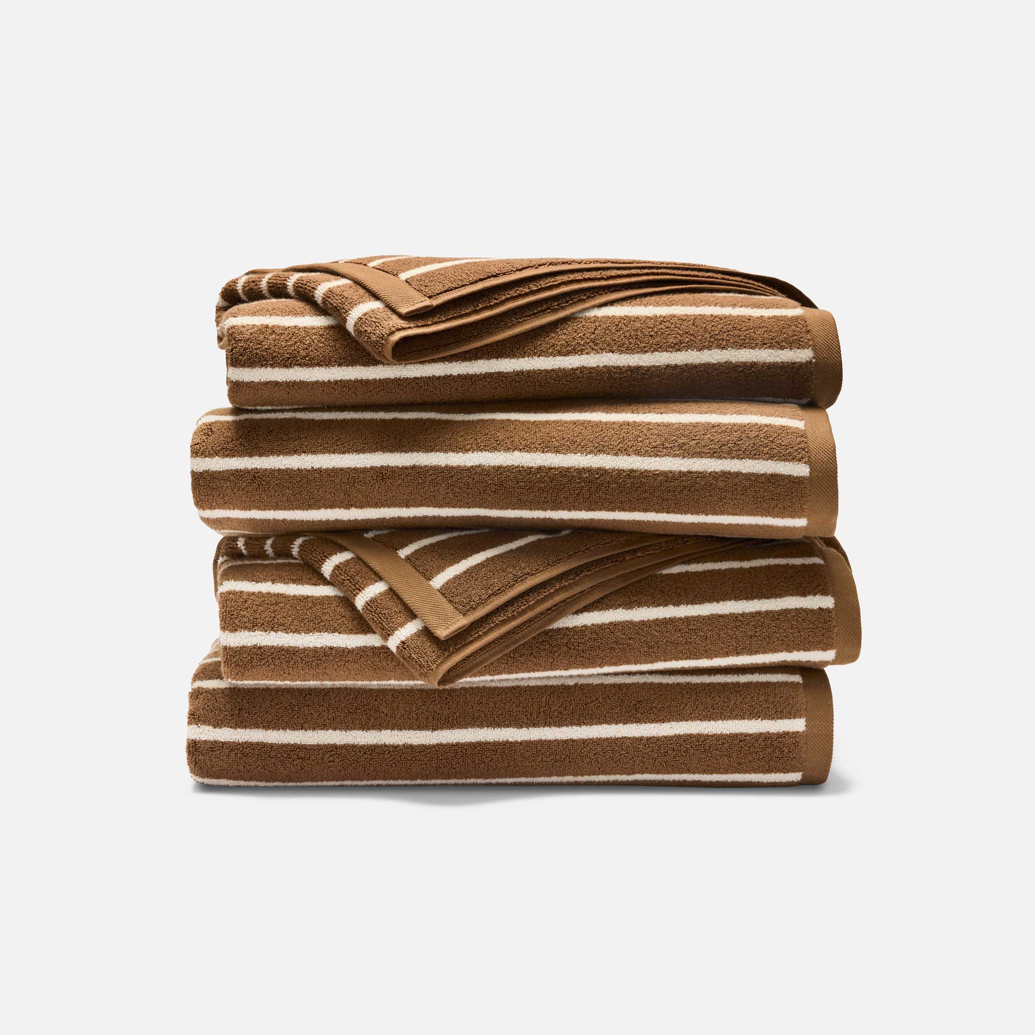 Super-Plush Set of 4 Bath Towel Bundle J5